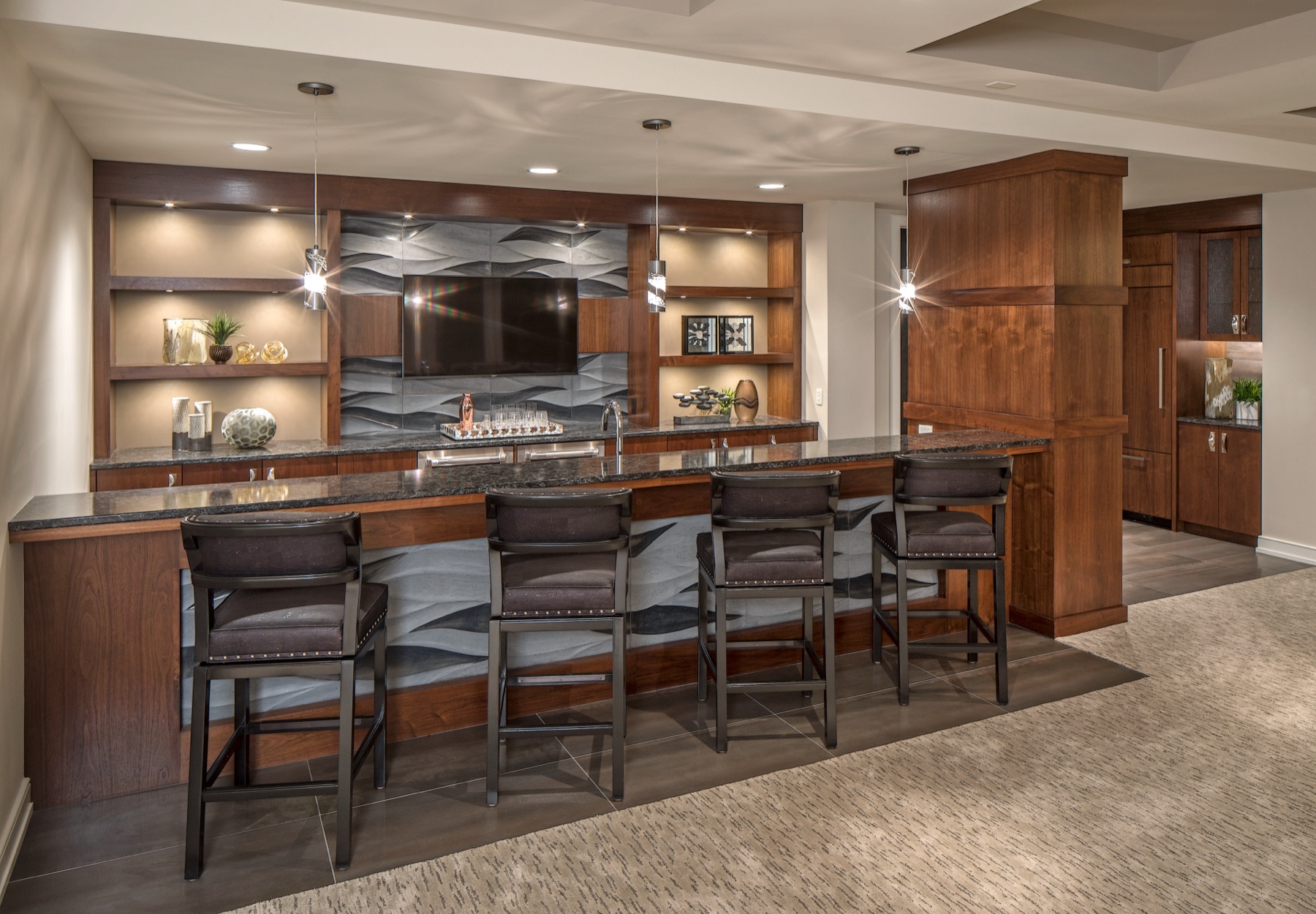 Custom millwork by the Eurowood team